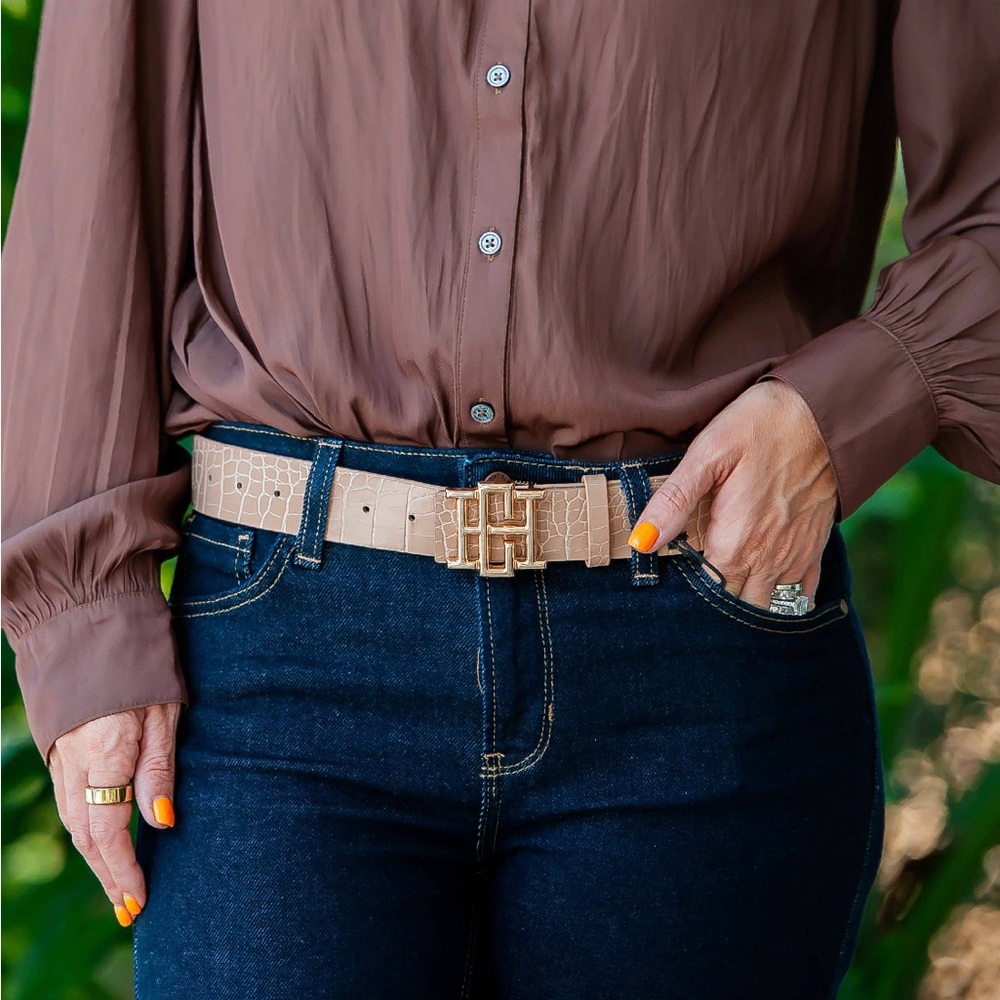 Caroline Hill Bridgette Latte EC Belt